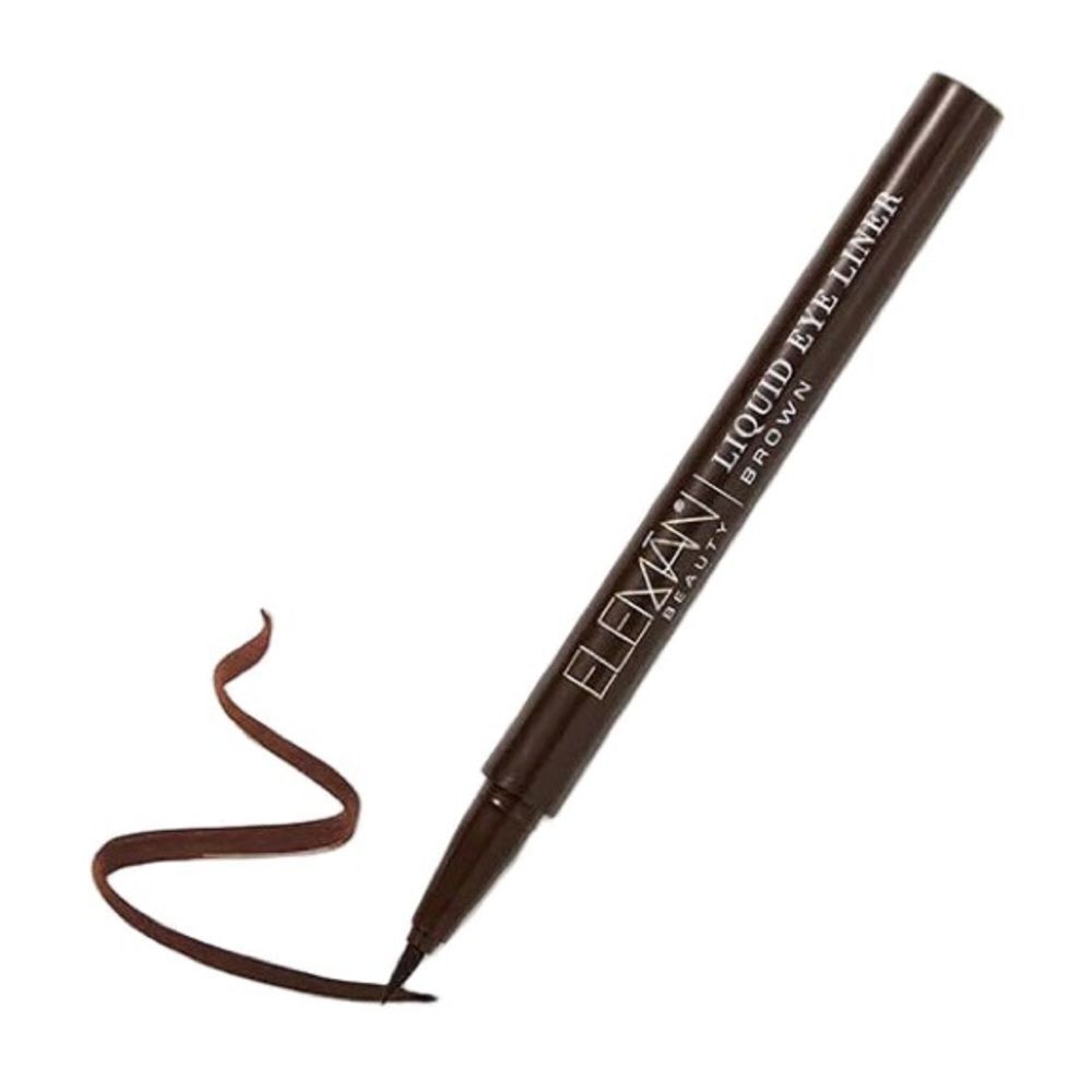 ELEMAN BEAUTY Liquid Eyeliner- Brown 0.5 ml
Rich Brown Felt-Tip Liquid Eyeliner